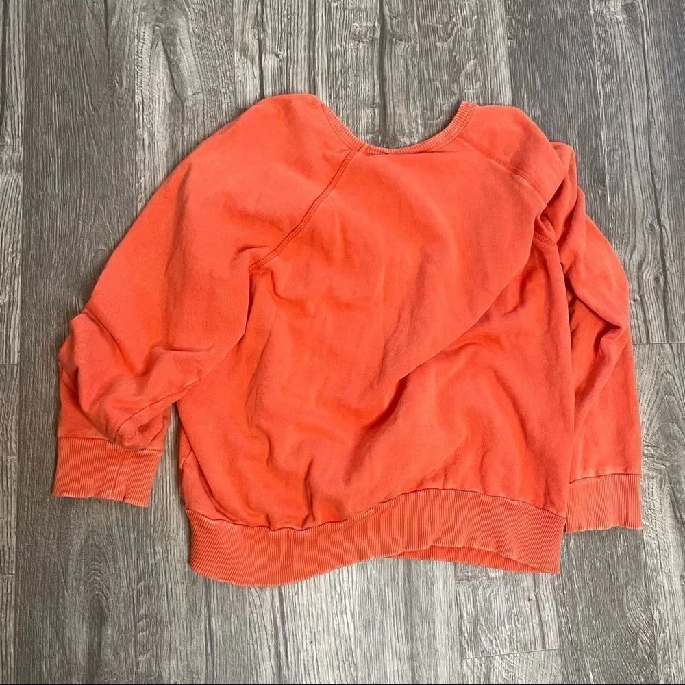 2/$30 Universal Thread Orange Distressed Sweatshirt - Picture 7 of 7